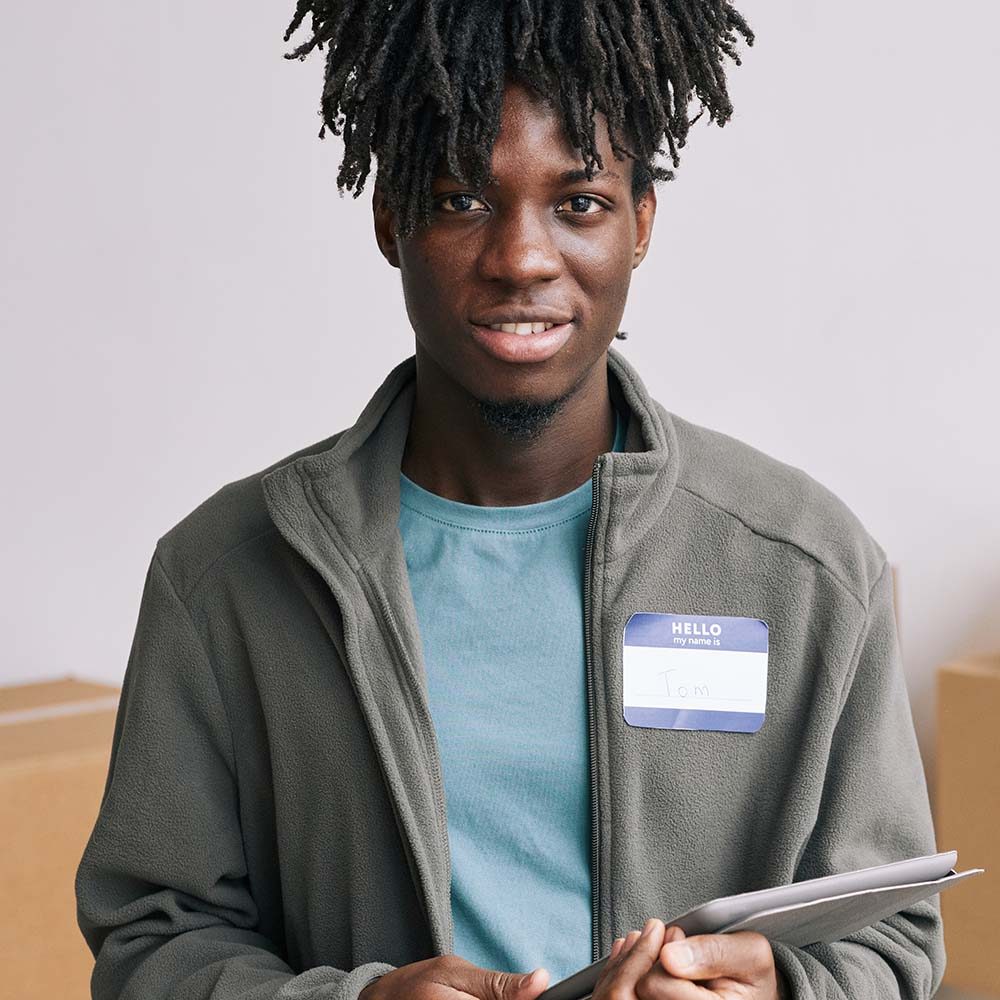 portrait-of-african-american-volunteer-7NVB92N.jpg